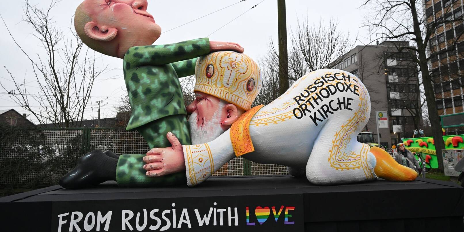 Kremlchef Putin und Kirchenpatriarch Kirill in eindeutiger Position.