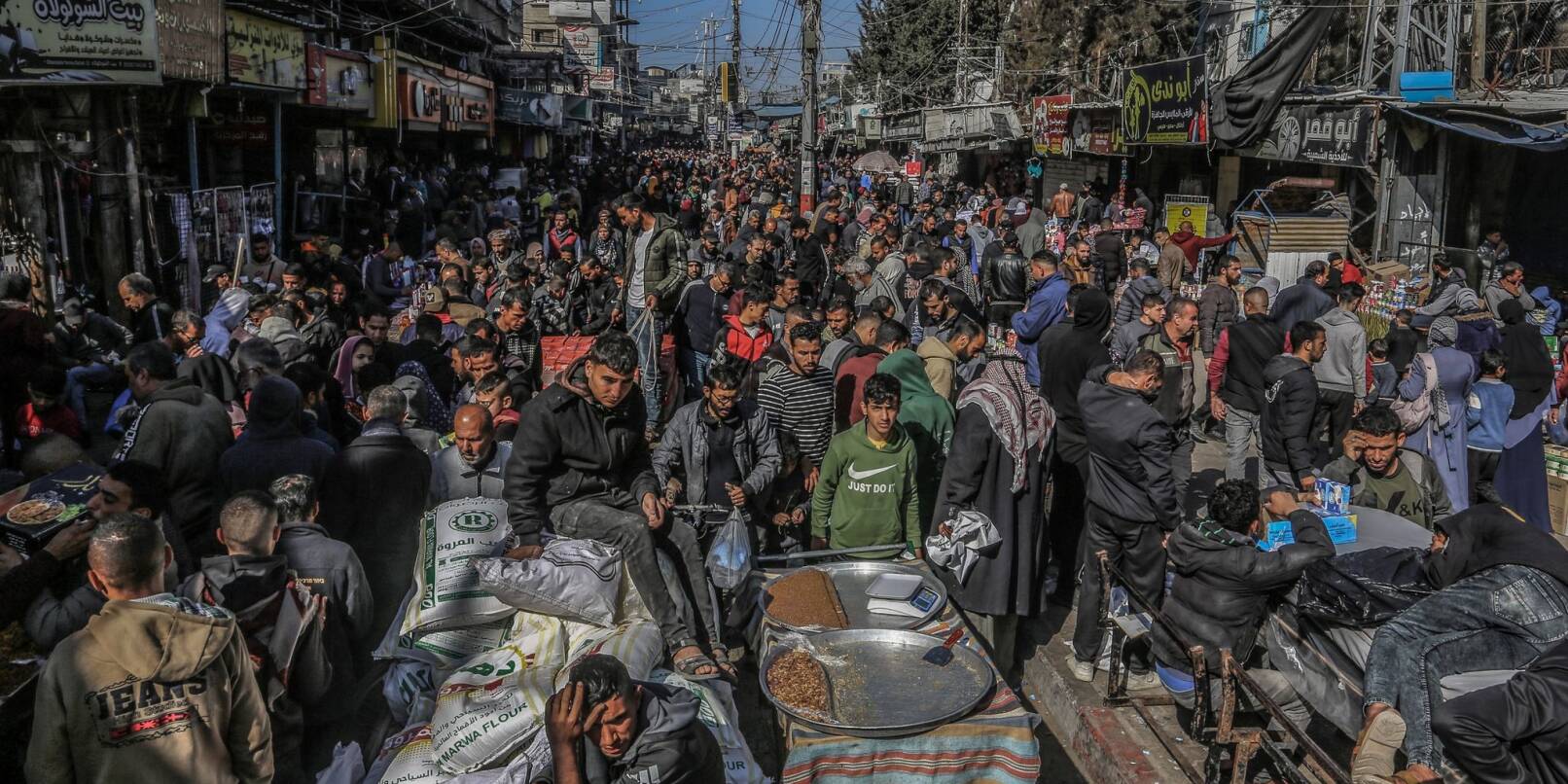 Mehr als eine Million Binnenflüchtlinge halten sich in Rafah auf.
