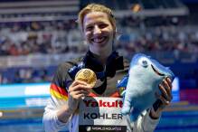 Früher gemobbt, jetzt Weltmeisterin: Köhlers Schwimm-Triumph
