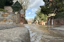 Wasserrohrbruch in Weinheim lokalisiert: Versorgung vieler Haushalte noch unterbrochen
