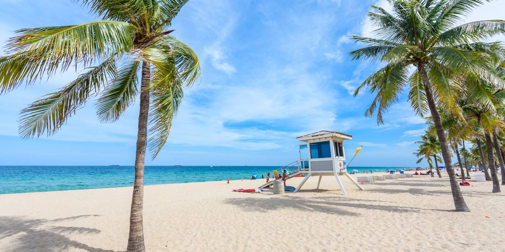 Traumhaft schöne Stände gibt es beispielsweise in Fort Lauderdale in Florida.