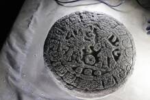 Artefakt des Maya-Ballspiels in Ruinenstätte entdeckt
