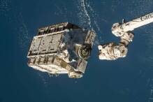 ISS-Teil im Atlantik abgestürzt
