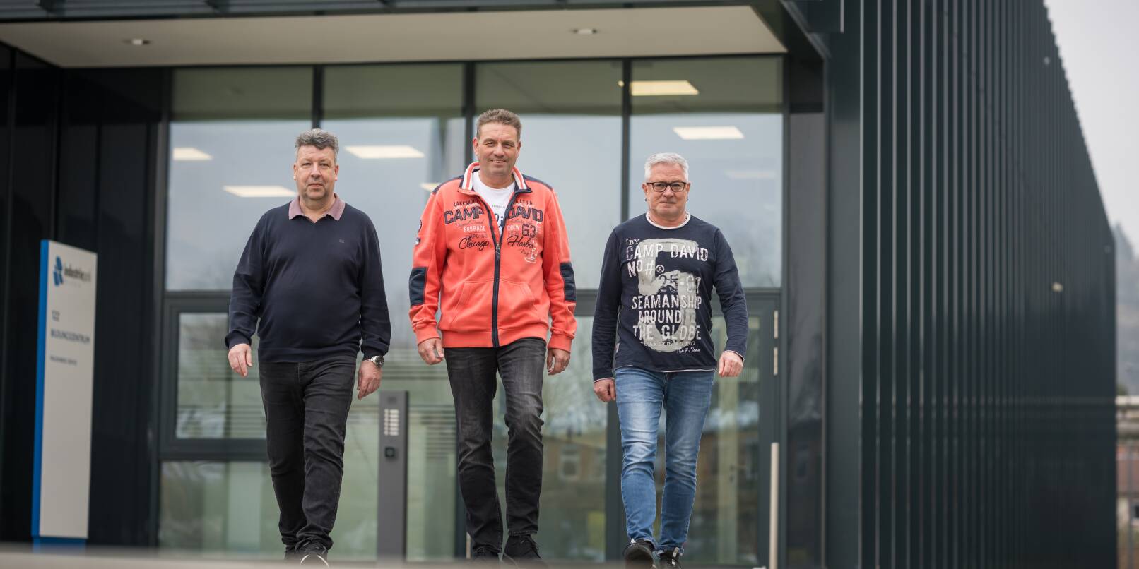 Harald Boch, Mathias Schmiedel und Ronni Strack (von links) vertreten im Konzernbetriebsrat die Interessen der Arbeitnehmer an den deutschen Standorten von Freudenberg.
