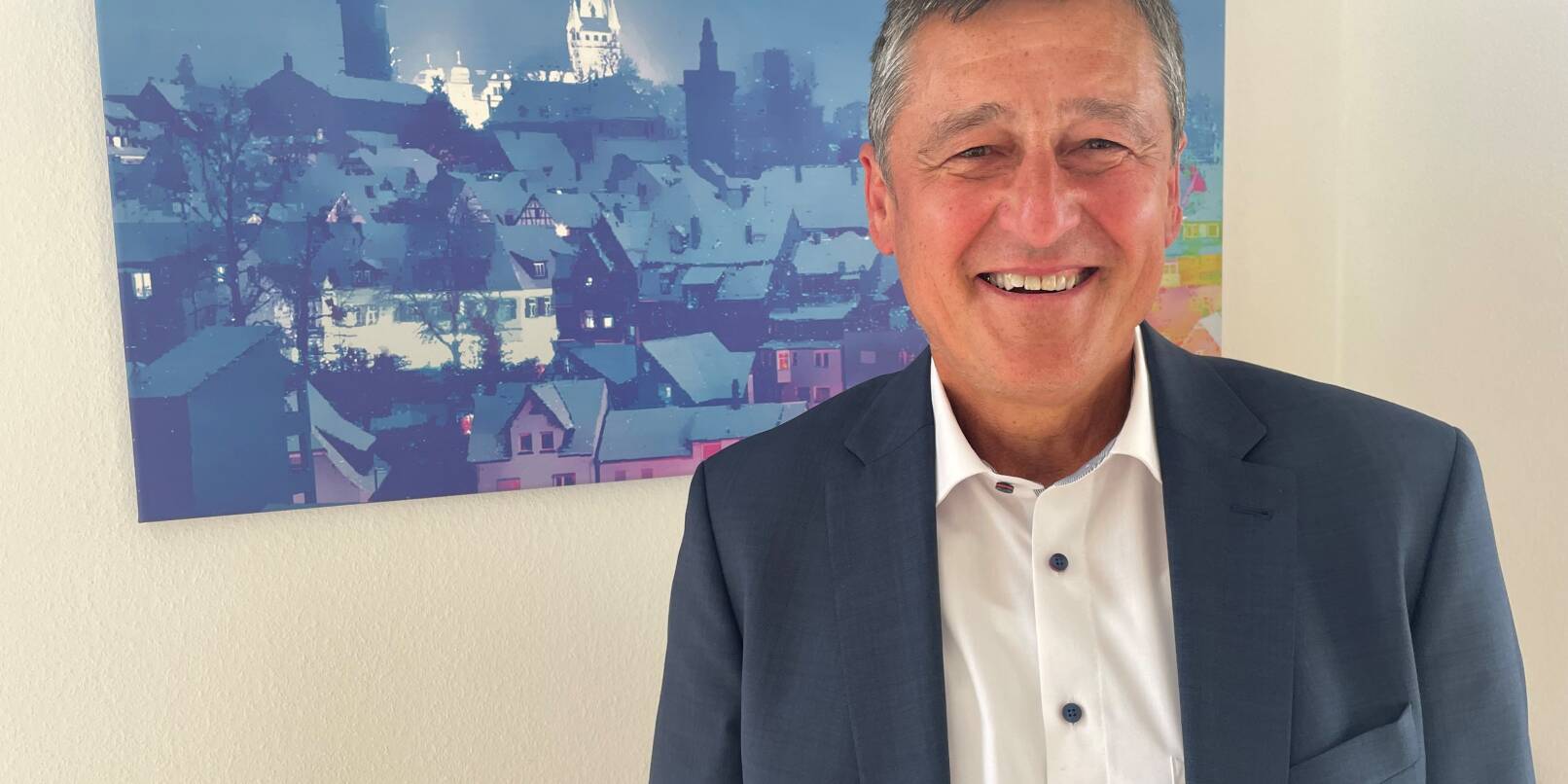Axel Langel ist Geschäftsführer der Baugenossenschaft Weinheim.