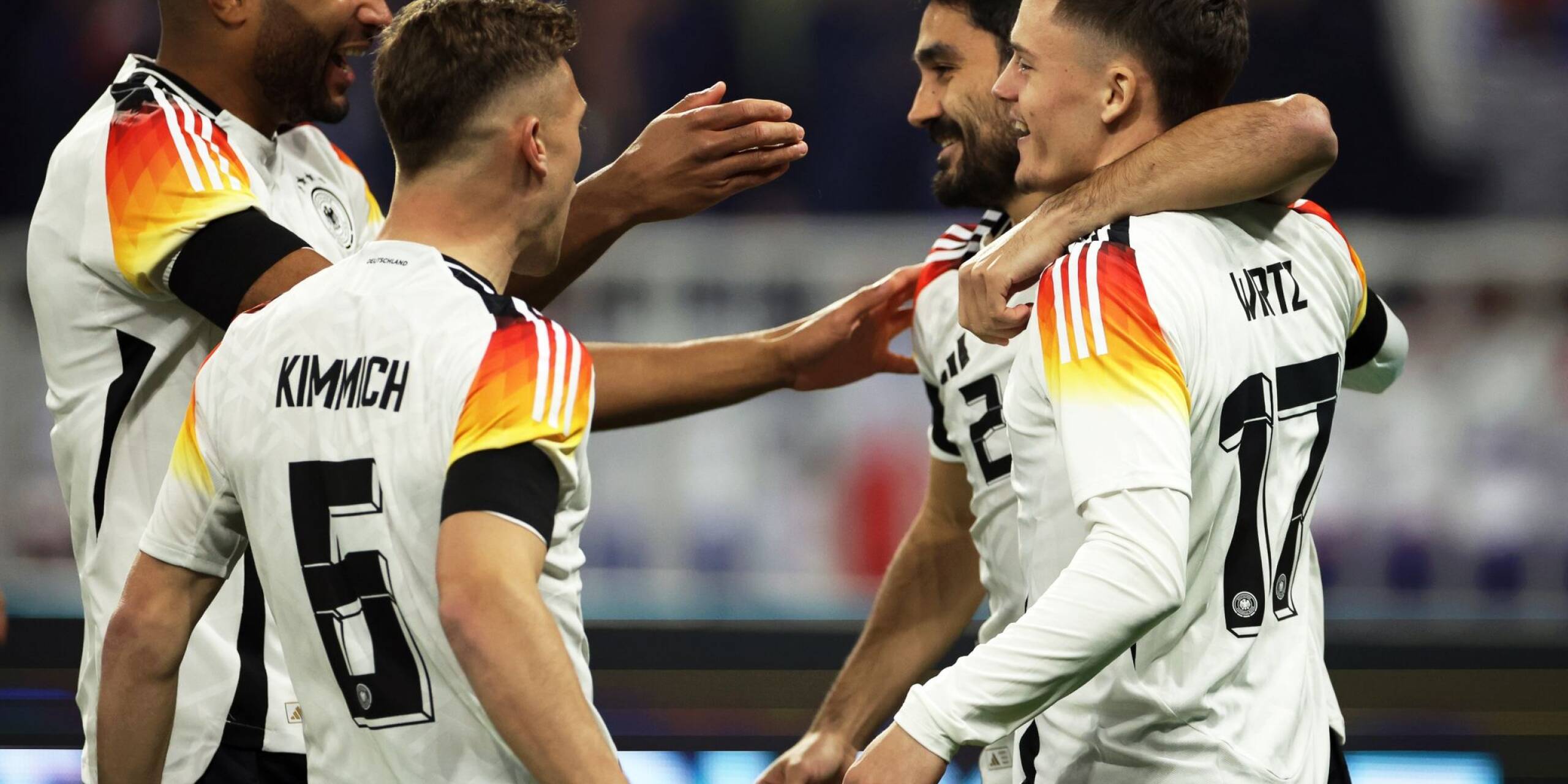 So hat sich Julian Nagelsmann den Start ins EM-Jahr vorgestellt: Gegen Favorit Frankreich gelingt das schnellste DFB-Tor, Deutschland gewinnt mit 2:0 (1:0).
