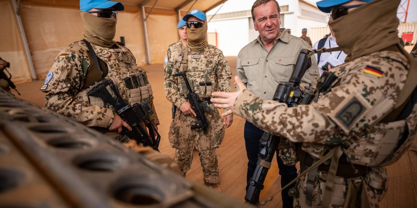 Bis Mai 2024 soll die Bundeswehr aus Mali abgezogen werden. Verteidigungsminister Boris Pistorius (SPD) sieht einen großen logistischen Aufwand.