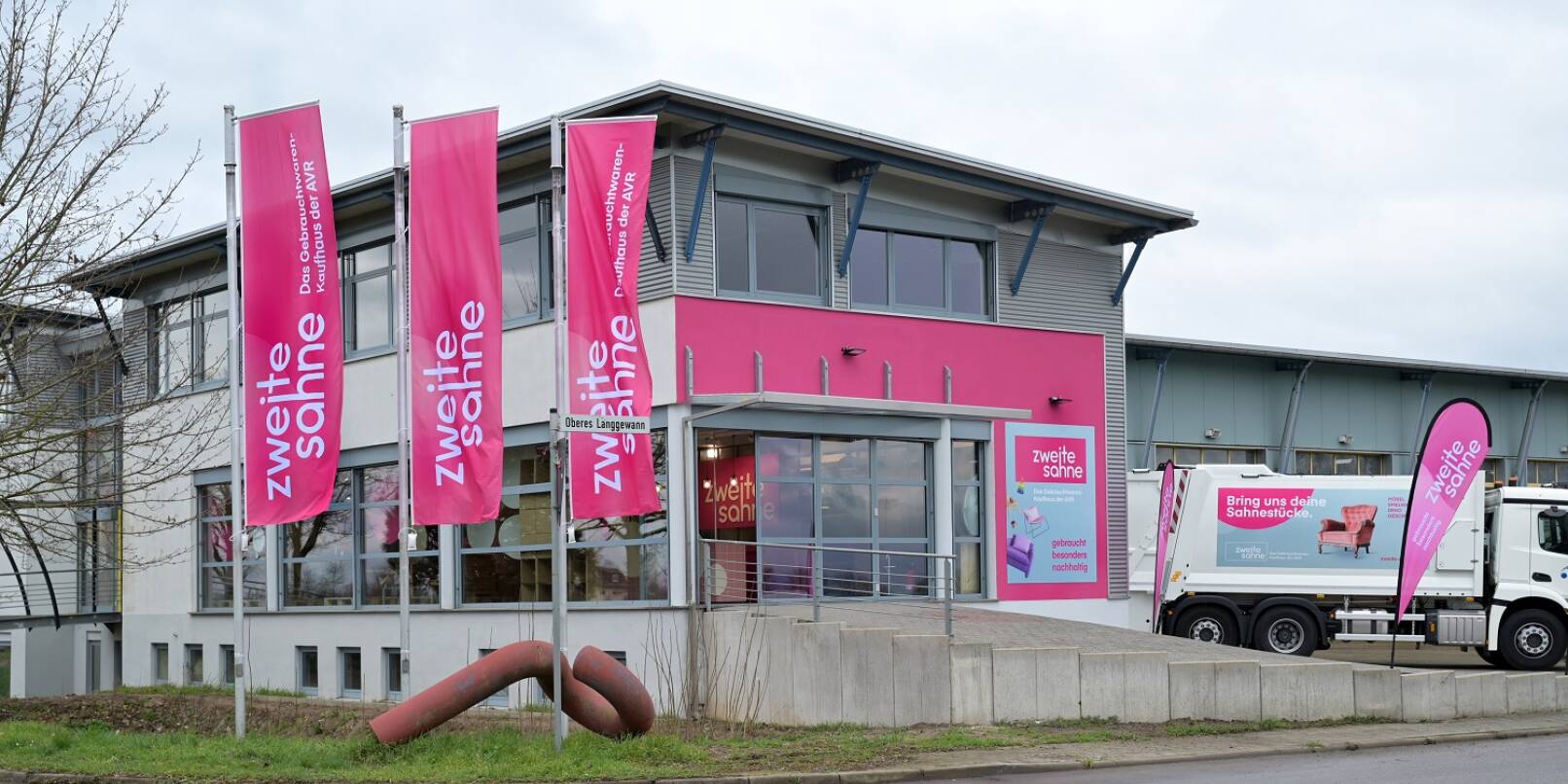 Das Gebrauchtwaren Kaufhaus "Zweite Sahne" der AVR in Dossenheim öffnet am 10. April.