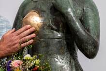 Bronze-Statuen als Zeichen gegen sexuelle Belästigung 

