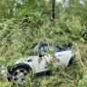 Sturm in Weinheim: Beschädigte Autos, umgestürzte Bäume, abgedeckte Dächer
