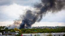 Großbrand in Braunschweiger Industriegebiet: Explosionen
