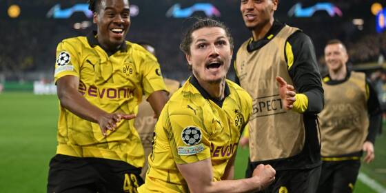 Großer Abend in Dortmund: BVB zieht ins Halbfinale ein
