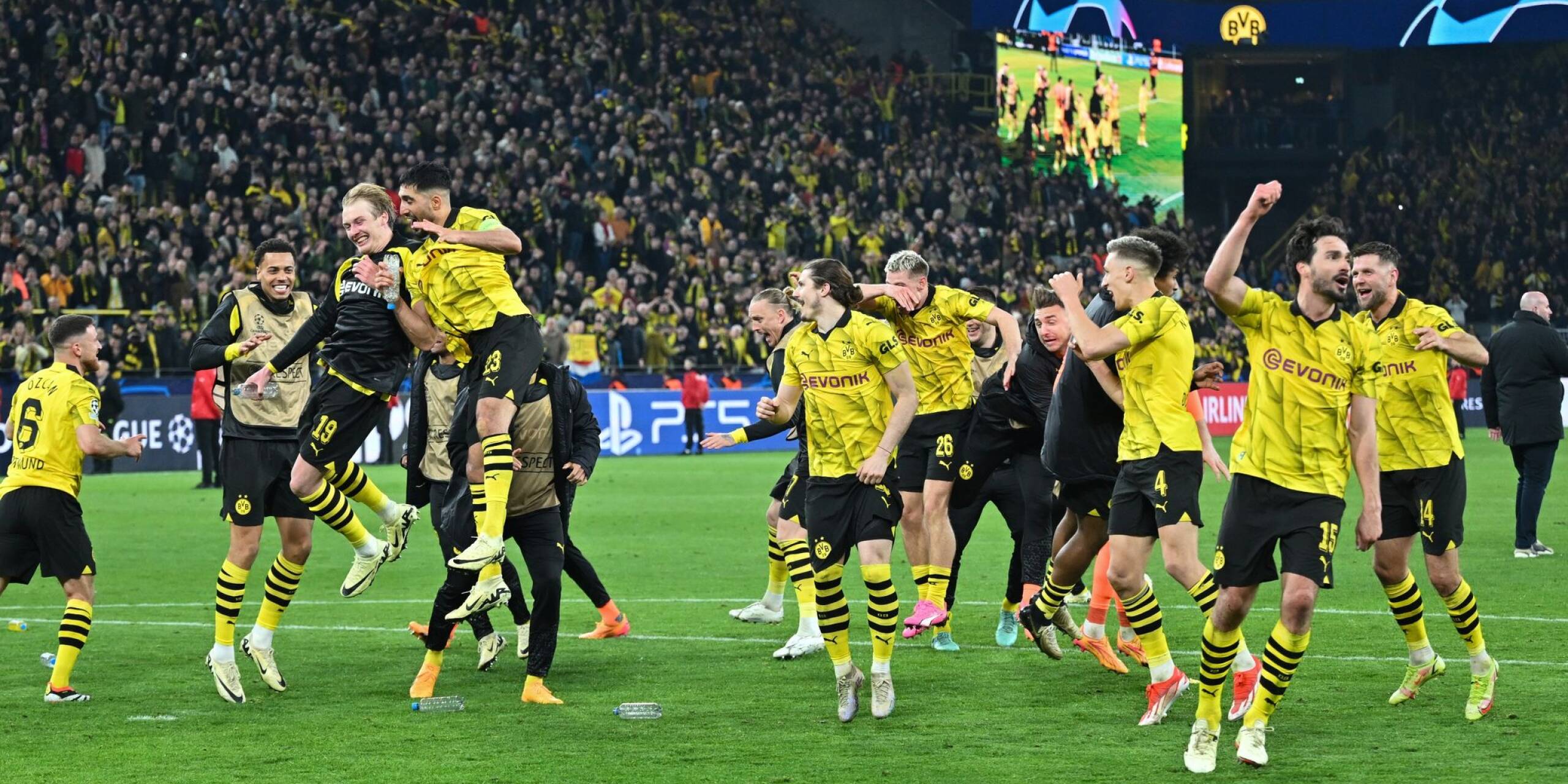Borussia Dortmund erreicht zum ersten Mal seit 2013 wieder das Champions-League-Halbfinale.