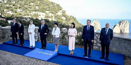 G7-Außenminister reden über China
