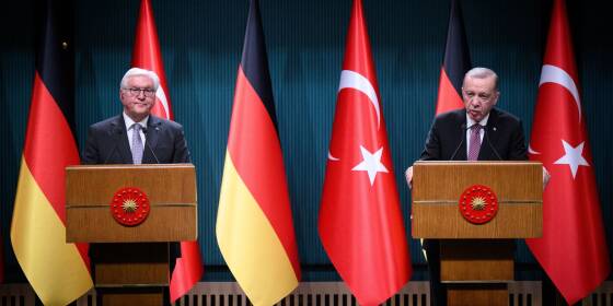 Steinmeier und Erdogan bleiben in Nahost-Frage uneins
