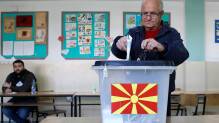Wahl in Nordmazedonien: Oppositionelle gewinnt erste Runde
