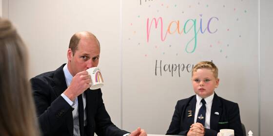 Nach Einladung per Brief: Prinz William besucht Schulprojekt
