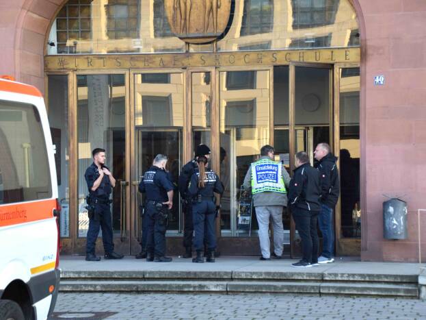 LKA veröffentlicht neue Details zum tödlichen Polizeieinsatz an der Uni Mannheim

