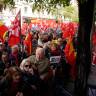 Demonstration in Madrid für Verbleib von Sánchez im Amt
