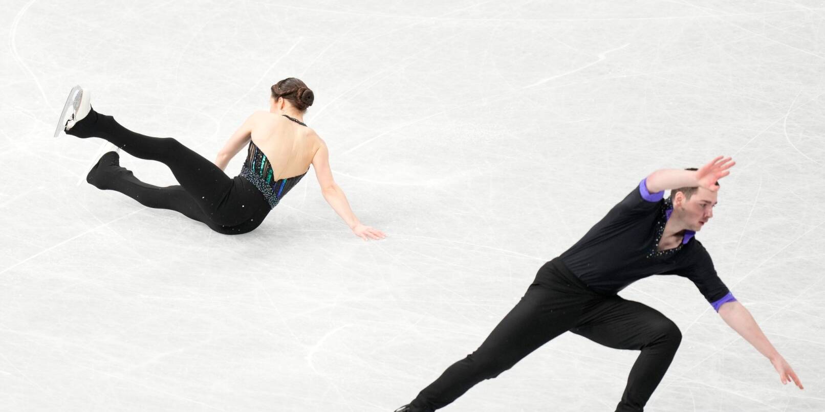 Die EM-Dritten Annika Hocke und Robert Kunkel haben keine Chance mehr auf einen Spitzenplatz bei der Eiskunstlauf-WM.