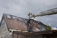 Wohnhausbrand: 84-jähriger Bewohner in Affolterbach lebensgefährlich verletzt
