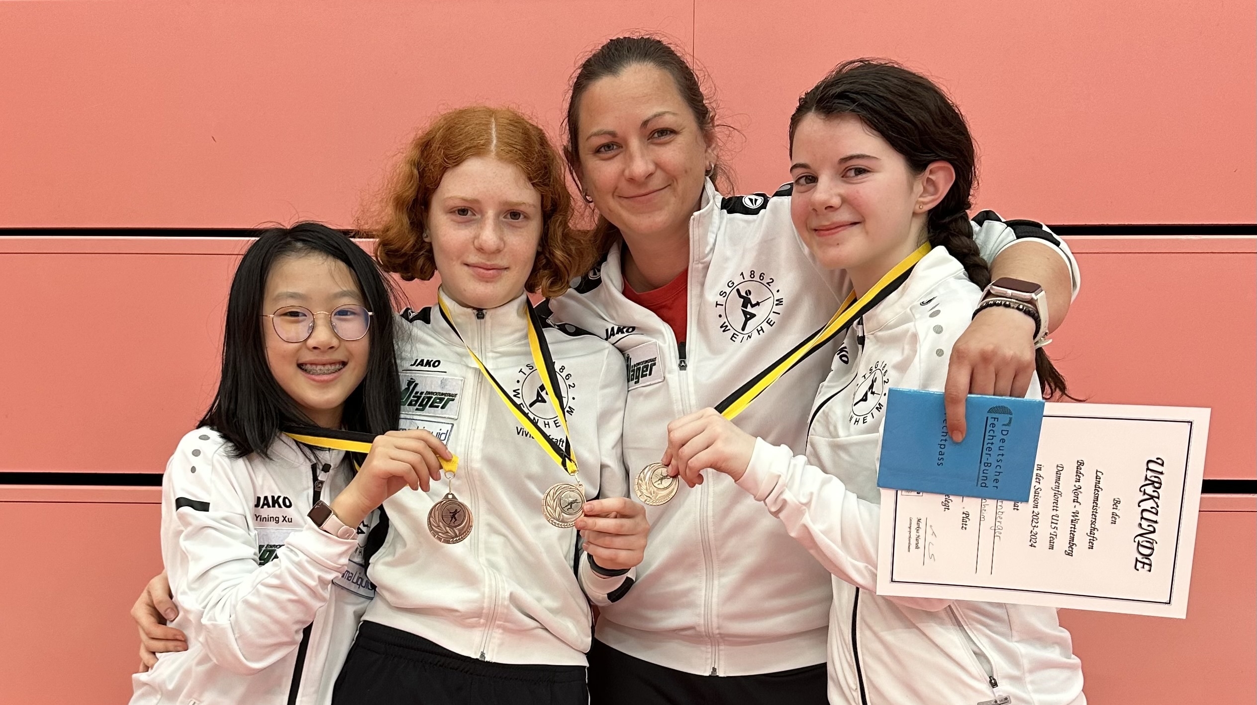 Vivian Kraft siegt bei den Landesmeisterschaften der U15
