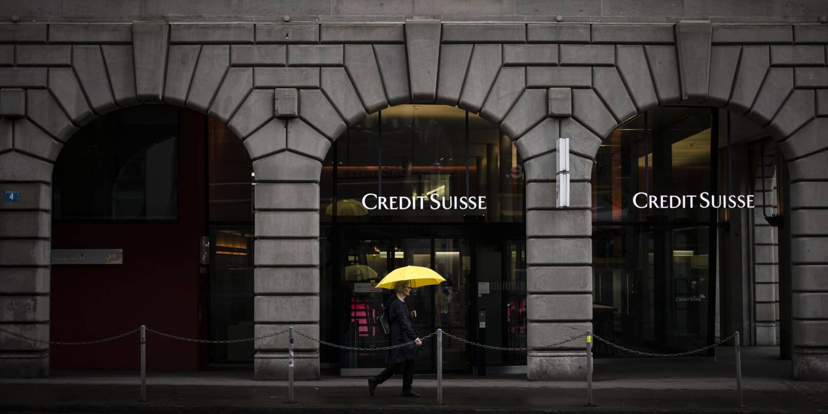 Eine Filiale der Schweizer Bank Credit Suisse in Zürich.