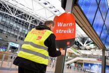 Verdi ruft zu zweitägigen Warnstreiks an drei Flughäfen auf
