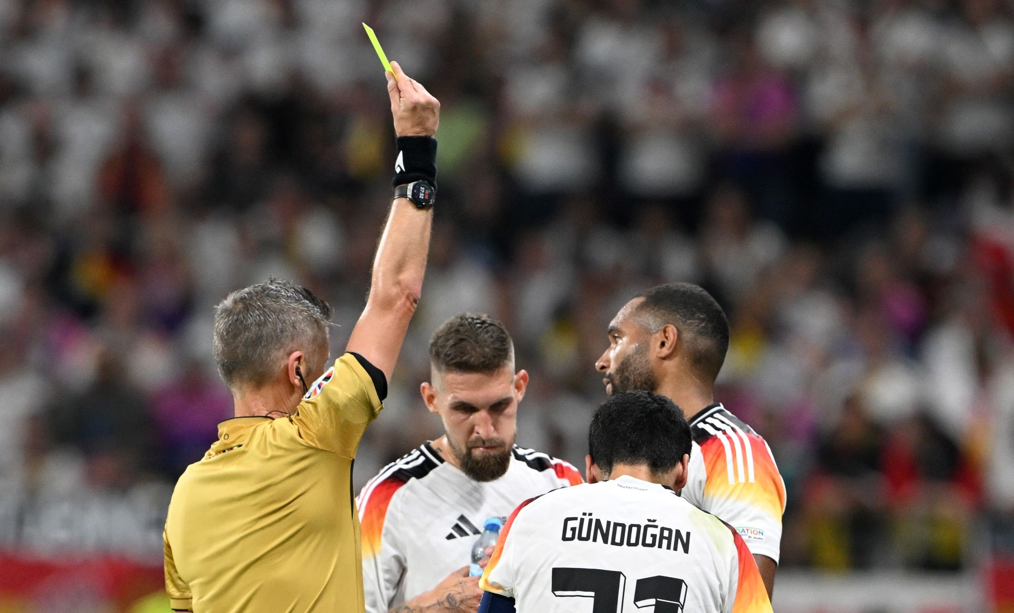 Zweite Gelbe Karte Tah im EMAchtelfinale gesperrt WNOZ