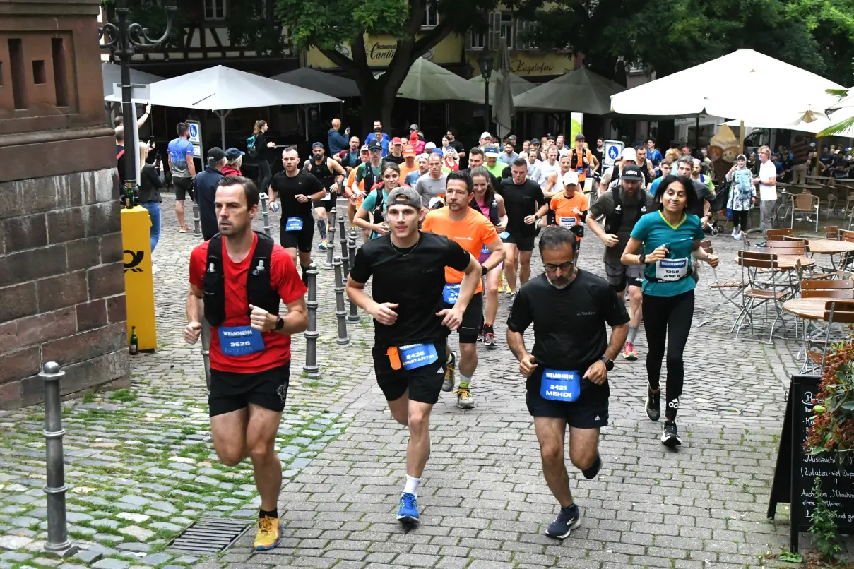Record reporting result at the Weinheim Trails