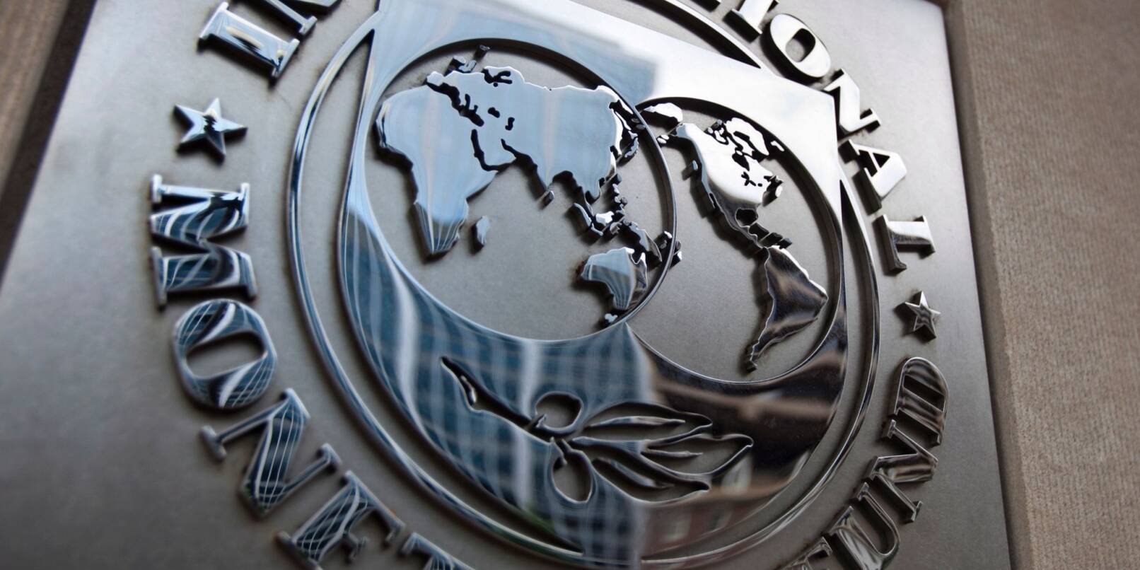 Logo des Internationalen Währungsfonds (IWF) (Symbolbild) Logo des Internationalen Währungsfonds (IWF) (Symbolbild)
