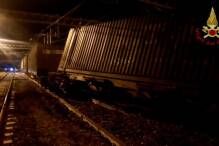 Güterwaggon entgleist: Chaos bei Bahnverkehr in Italien
