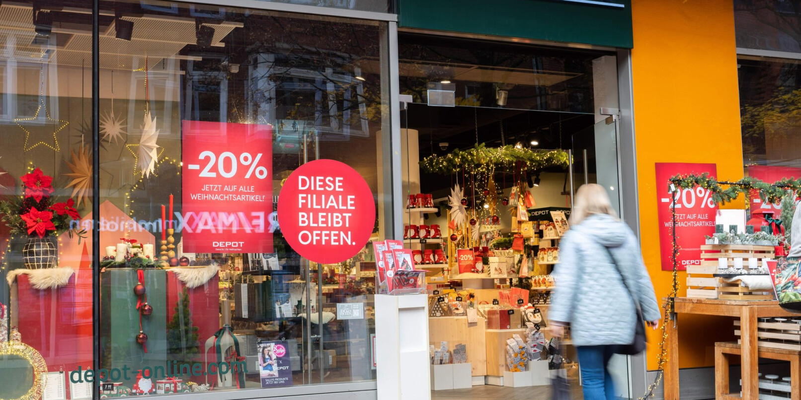 Deko-Kette Depot schließt zahlreiche Filialen