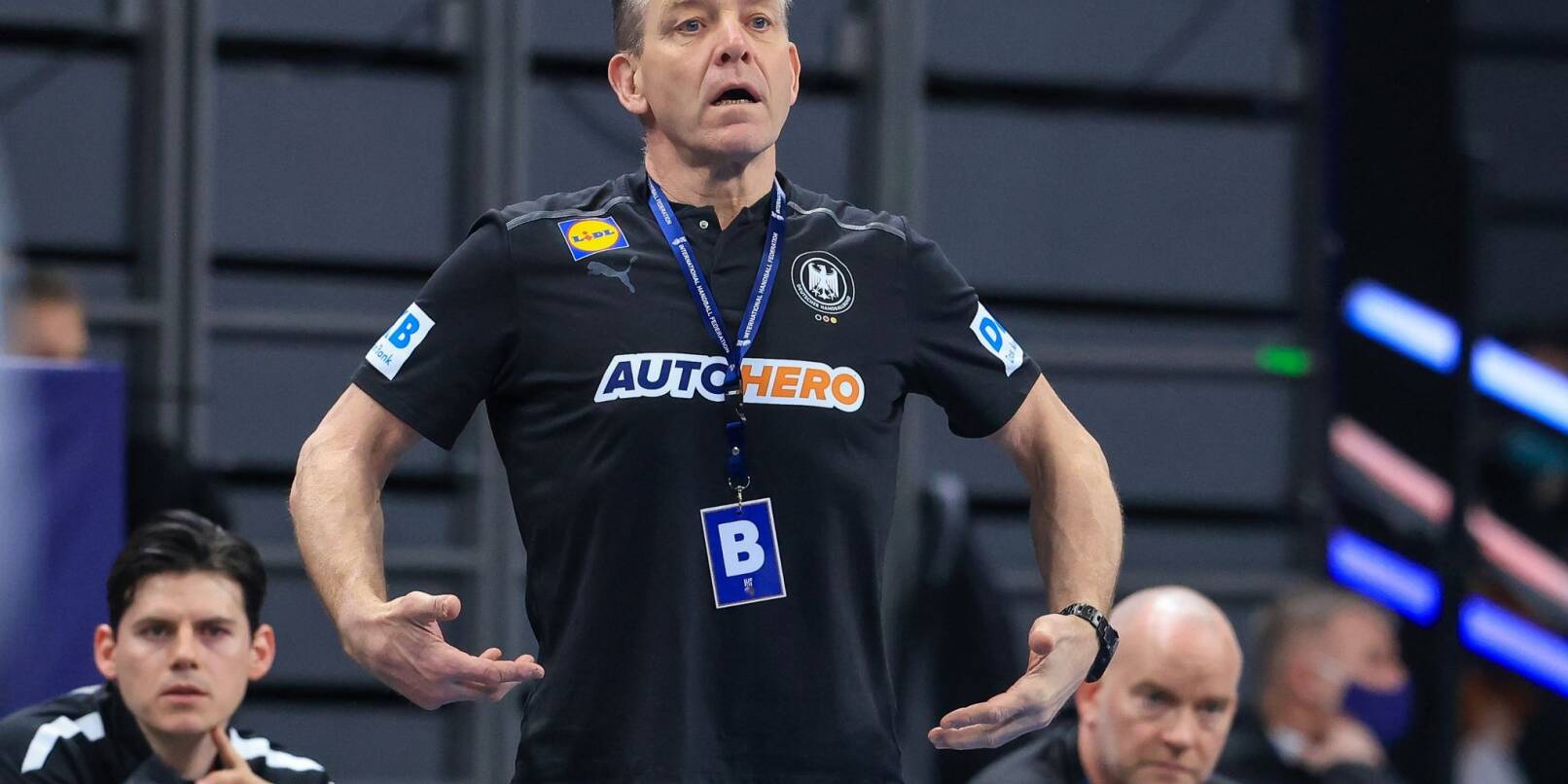 Der Bundestrainer der deutschen Handballer: Alfred Gislason.