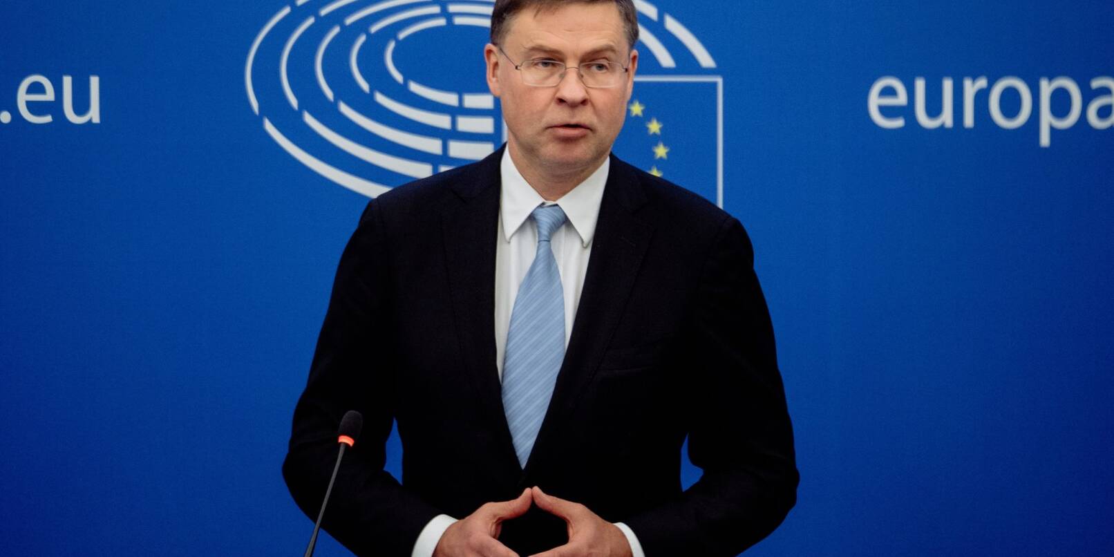 EU-Kommissionsvizepräsident Valdis Dombrovskis.