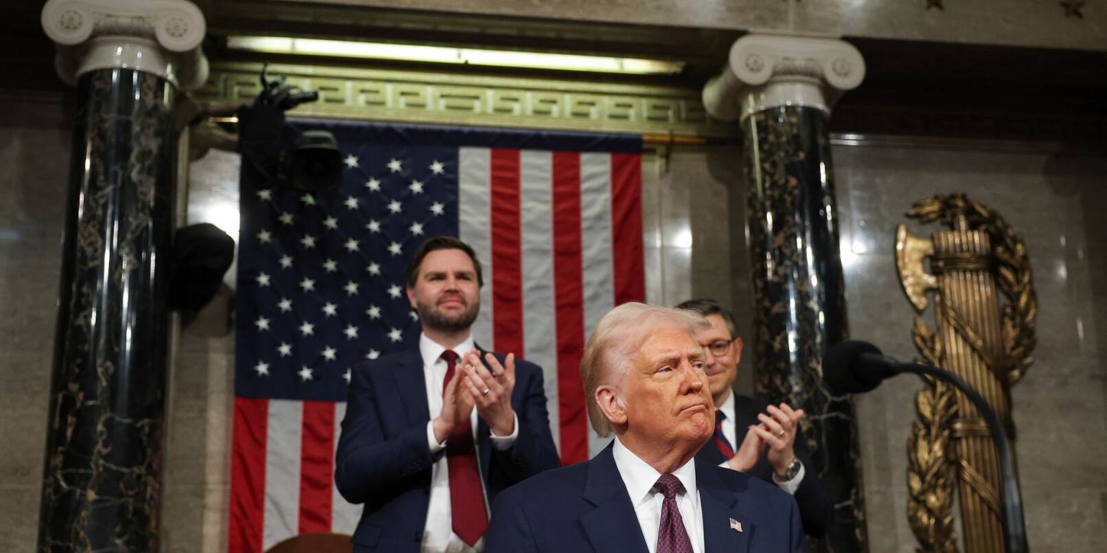 Jüngste Aussagen von Donald Trump werden gedeutet, dass der US-Präsident selbst eine Rezession nicht mehr ausschließt. (Archivbild) Jüngste Aussagen von Donald Trump werden gedeutet, dass der US-Präsident selbst eine Rezession nicht mehr ausschließt. (Archivbild)