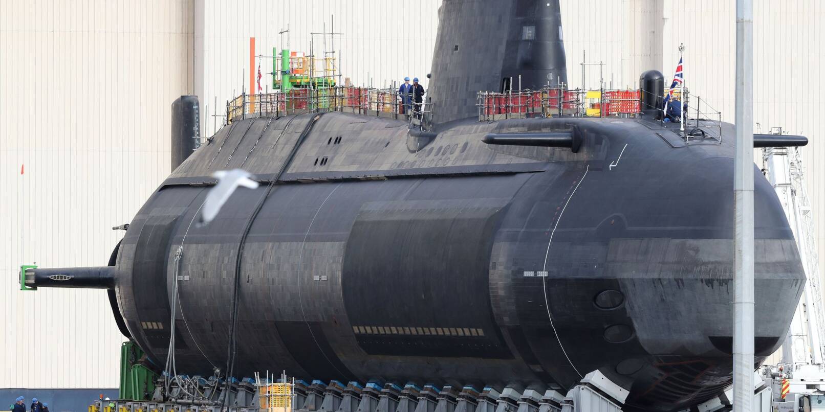 Ein britisches Atom-U-Boot der Astute-Klasse, hier die «HMS Audacious», auf einem Archivbild aus dem Jahr 2017.