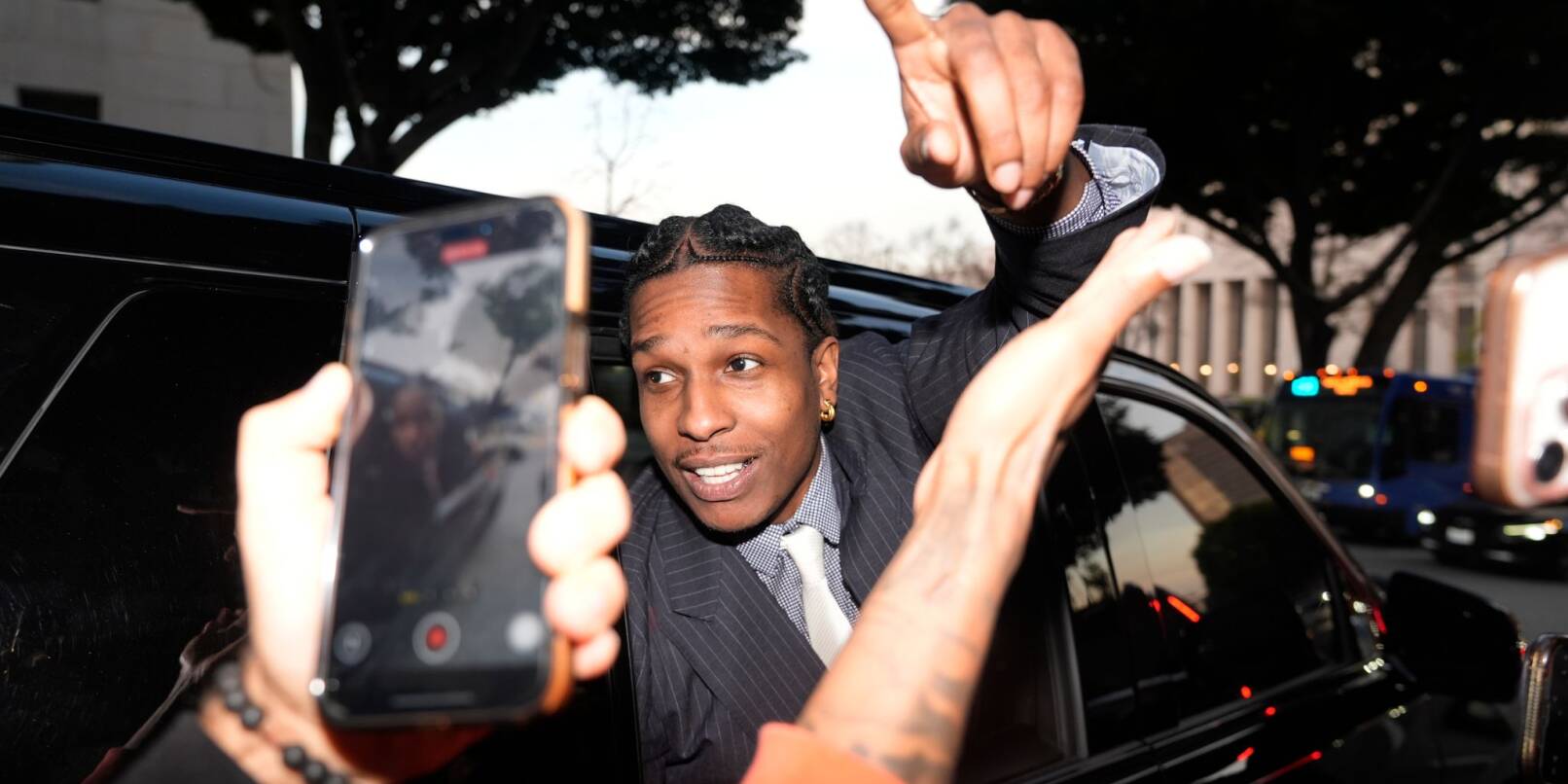 Asap Rocky stand Anfang des Jahres vor Gericht und wurde freigesprochen. (Archivbild) Asap Rocky stand Anfang des Jahres vor Gericht und wurde freigesprochen. (Archivbild)