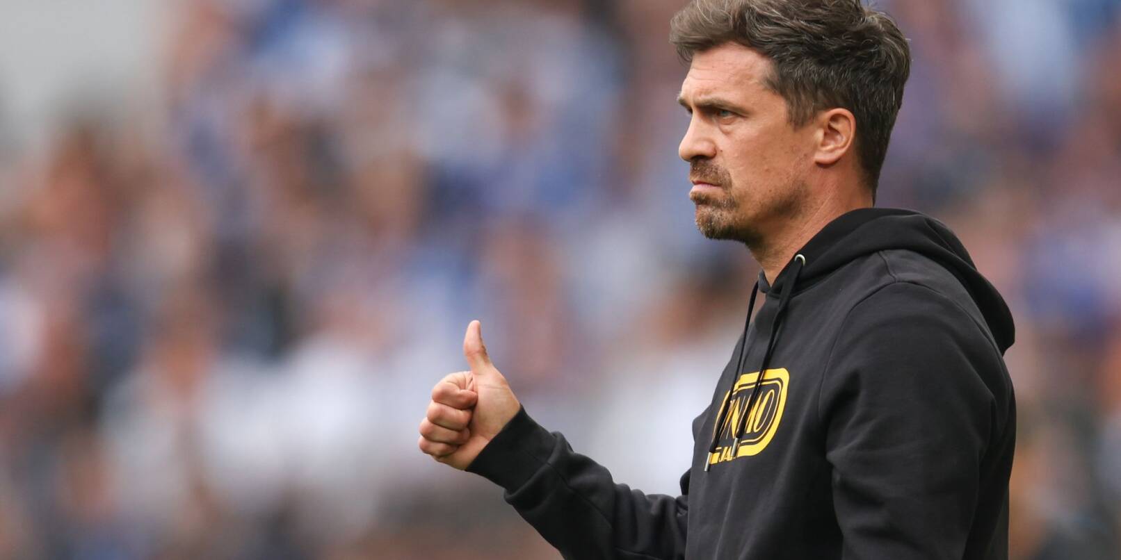 Dynamo Dresdens Trainer Thomas Stamm will in Mannheim die Aufstiegschance nutzen. Dynamo Dresdens Trainer Thomas Stamm will in Mannheim die Aufstiegschance nutzen.