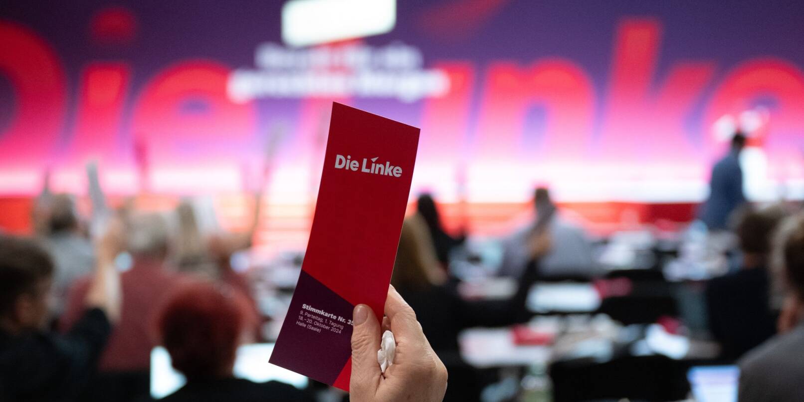 Die Linke trifft sich diesmal in Chemnitz zu ihrem 9. Bundesparteitag. (Archivbild) Die Linke trifft sich diesmal in Chemnitz zu ihrem 9. Bundesparteitag. (Archivbild)