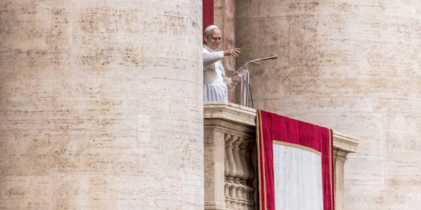 Der neue Papst Leo XIV. nutzt sein Gebet für einen Friedensappell. Der neue Papst Leo XIV. nutzt sein Gebet für einen Friedensappell.