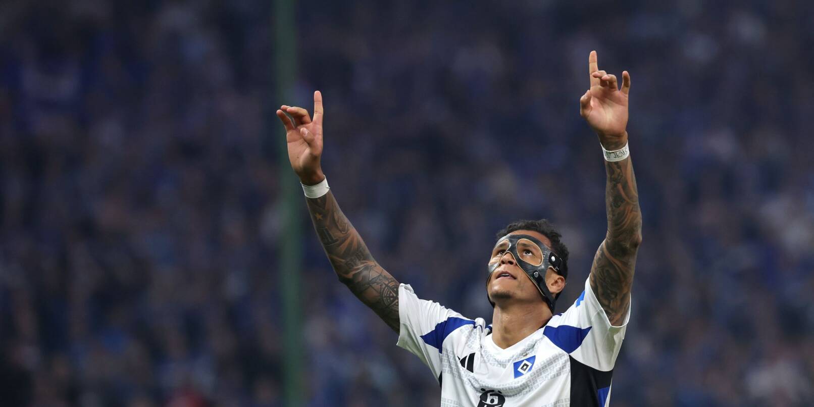 Stürmer Davie Selke ist mit dem HSV in die Bundesliga aufgestiegen. Stürmer Davie Selke ist mit dem HSV in die Bundesliga aufgestiegen.