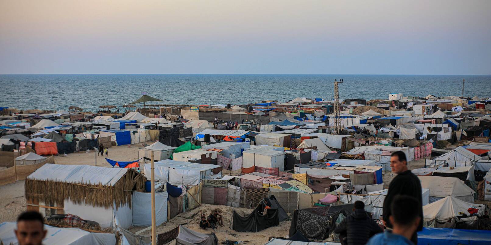 Im Gazastreifen ist praktisch die gesamte Bevölkerung vertrieben (Archivbild). Im Gazastreifen ist praktisch die gesamte Bevölkerung vertrieben (Archivbild).