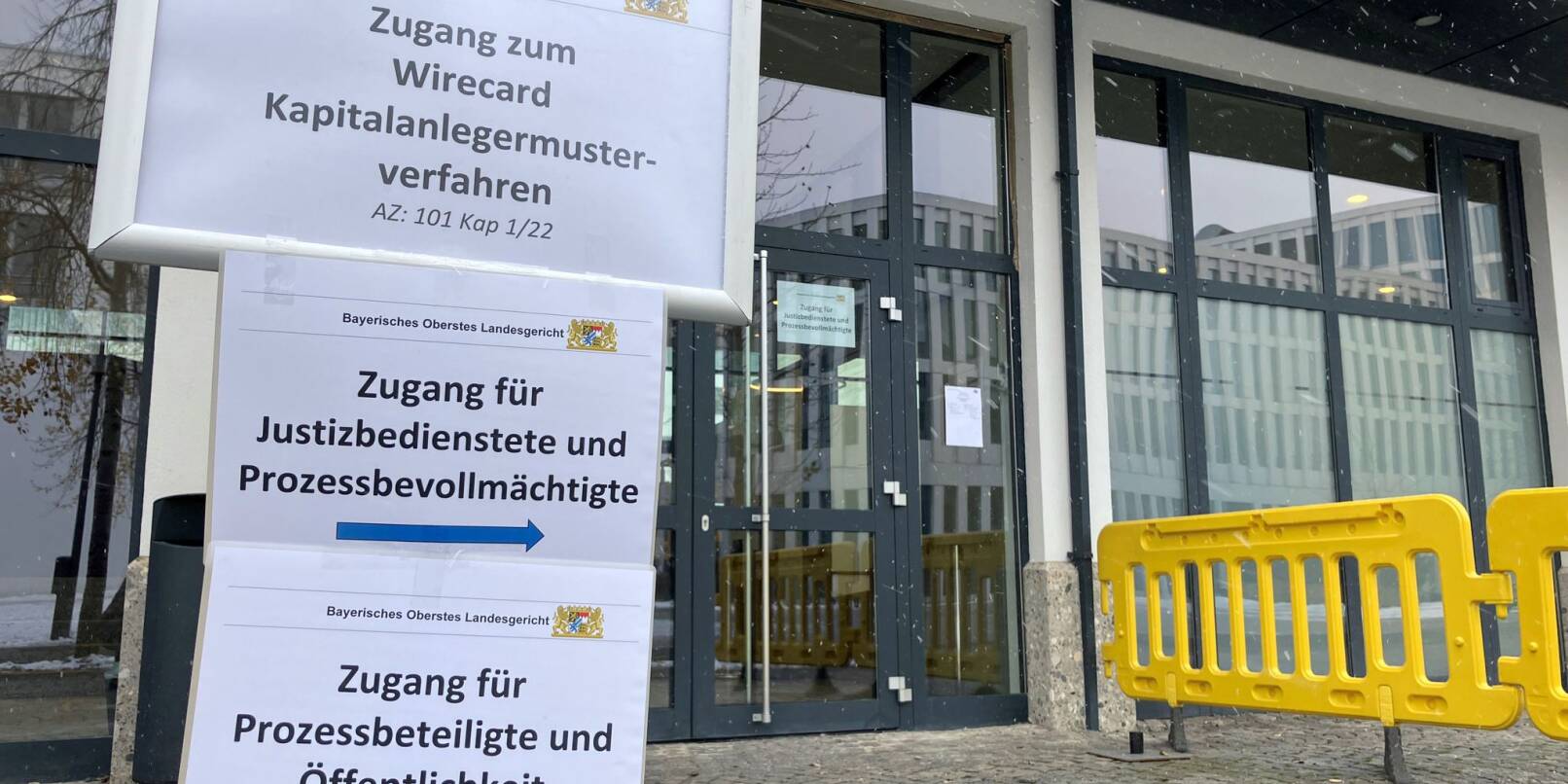 Das zivilrechtliche Musterverfahren läuft parallel zum Strafprozess, in dem sich Ex-Vorstandschef Markus Braun und zwei Mitangeklagte seit Dezember 2022 verantworten müssen. (Archivbild) Das zivilrechtliche Musterverfahren läuft parallel zum Strafprozess, in dem sich Ex-Vorstandschef Markus Braun und zwei Mitangeklagte seit Dezember 2022 verantworten müssen. (Archivbild)