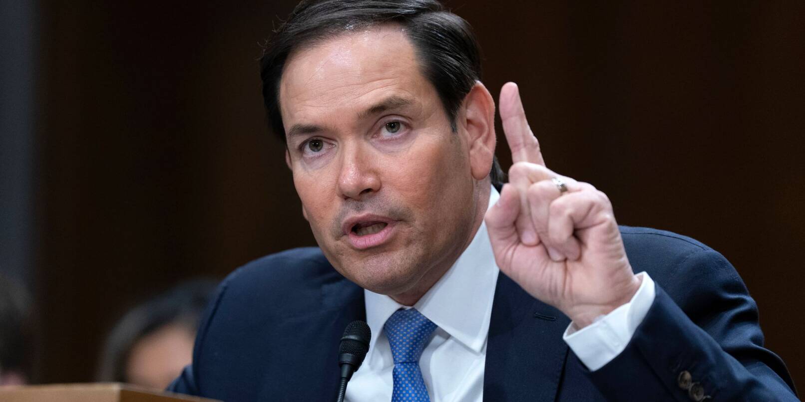 Warnt vor einem möglichen Zusammenbruch der syrischen Übergangsregierung - US-Außenminister Rubio. Warnt vor einem möglichen Zusammenbruch der syrischen Übergangsregierung - US-Außenminister Rubio.