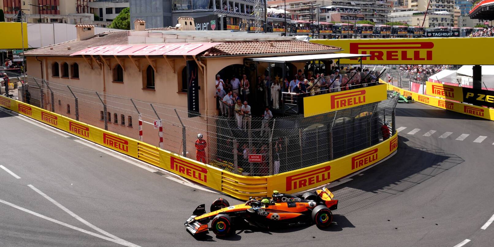 Lando Norris holt sich den ersten Startplatz. Lando Norris holt sich den ersten Startplatz.