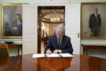 Finnischer Präsident unterzeichnet Nato-Gesetze
