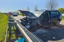 Zwei Tote nach Autounfällen bei Zwickau
