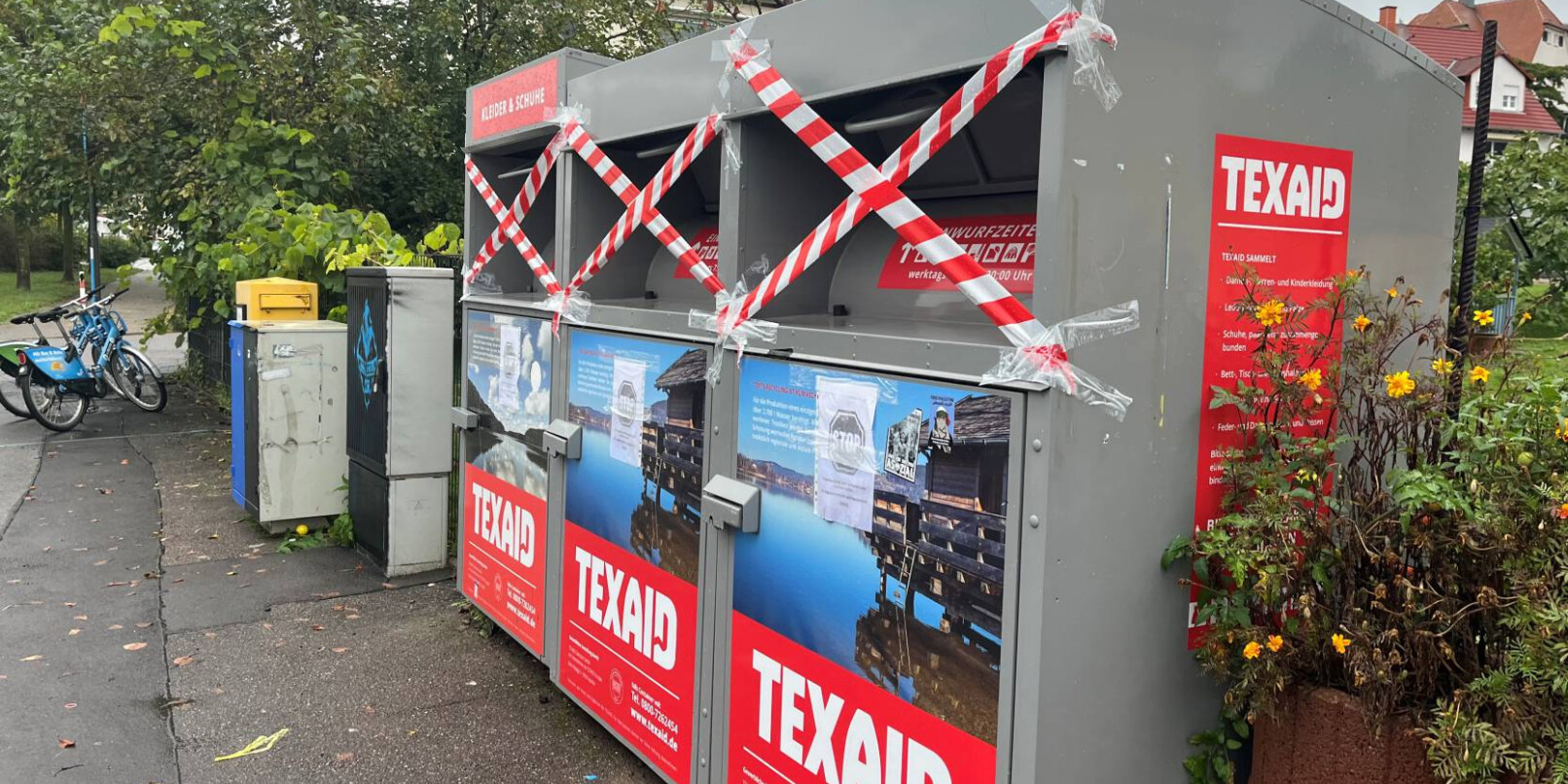 Weinheim: Firma Texaid macht Container dicht | WNOZ