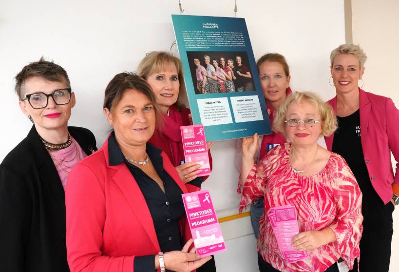 Bright pink ushers in Breast Cancer Month